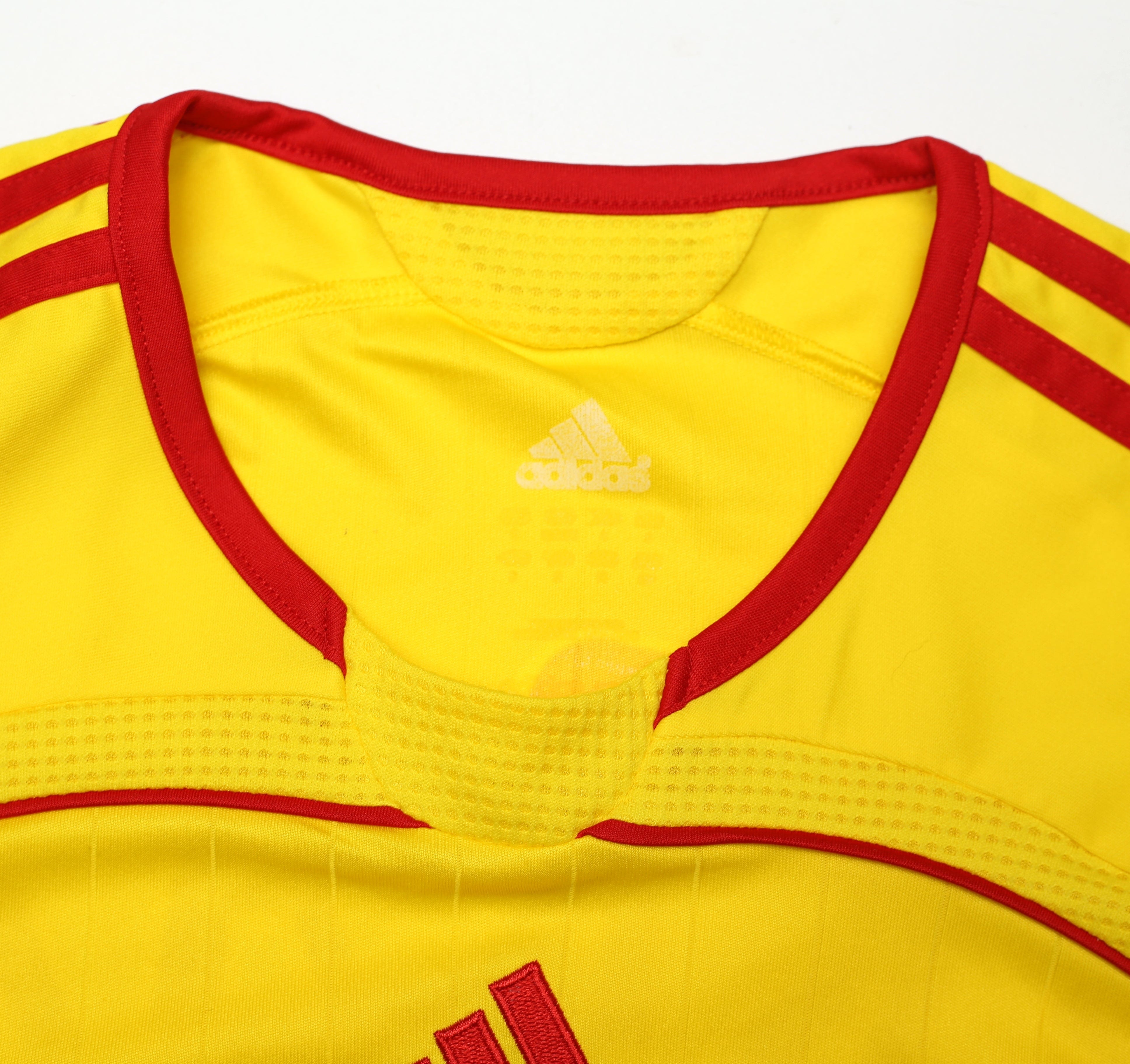 2006/07 GERRARD #8 Liverpool Vintage adidas Away Football Shirt (S)