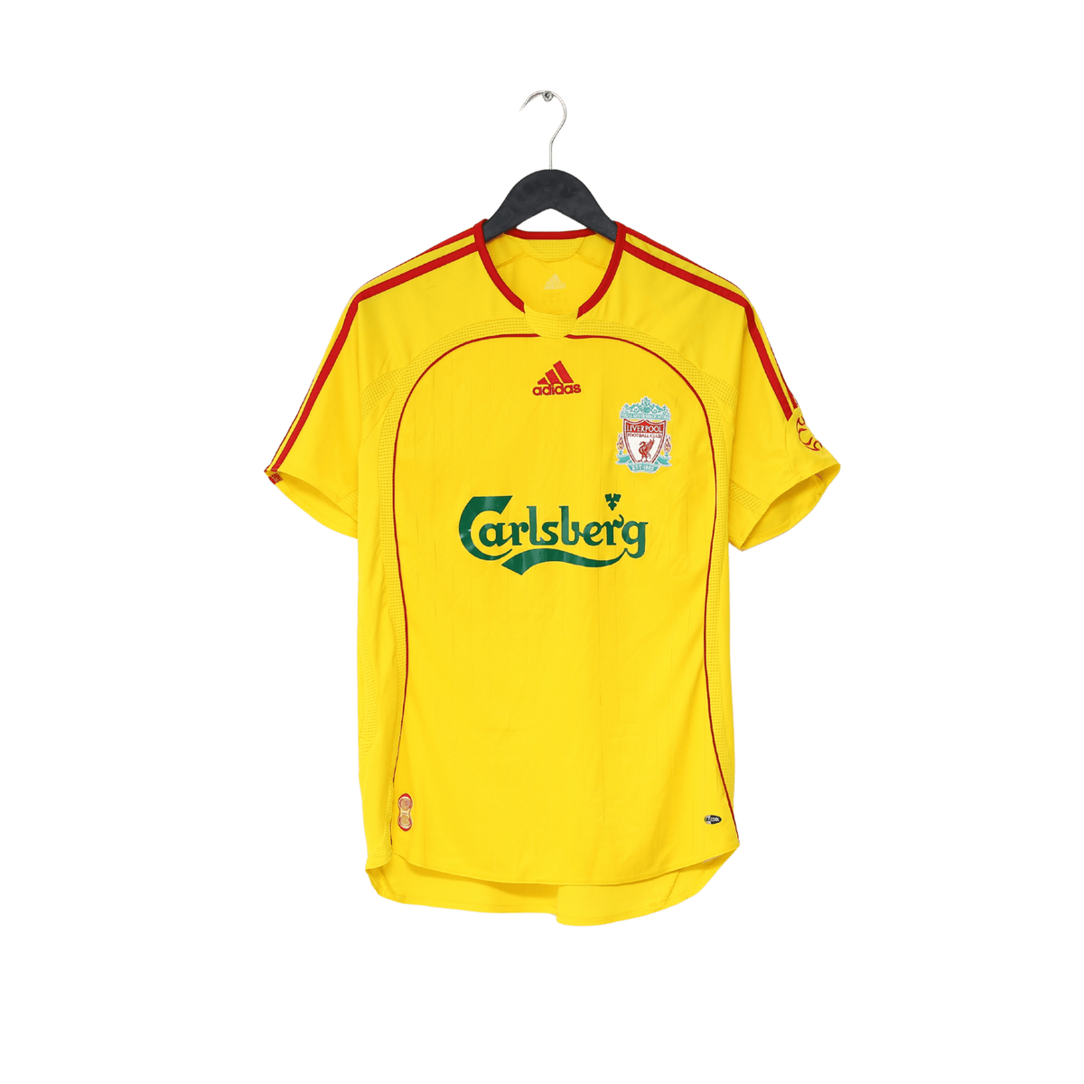 2006/07 GERRARD #8 Liverpool Vintage adidas Away Football Shirt (S)