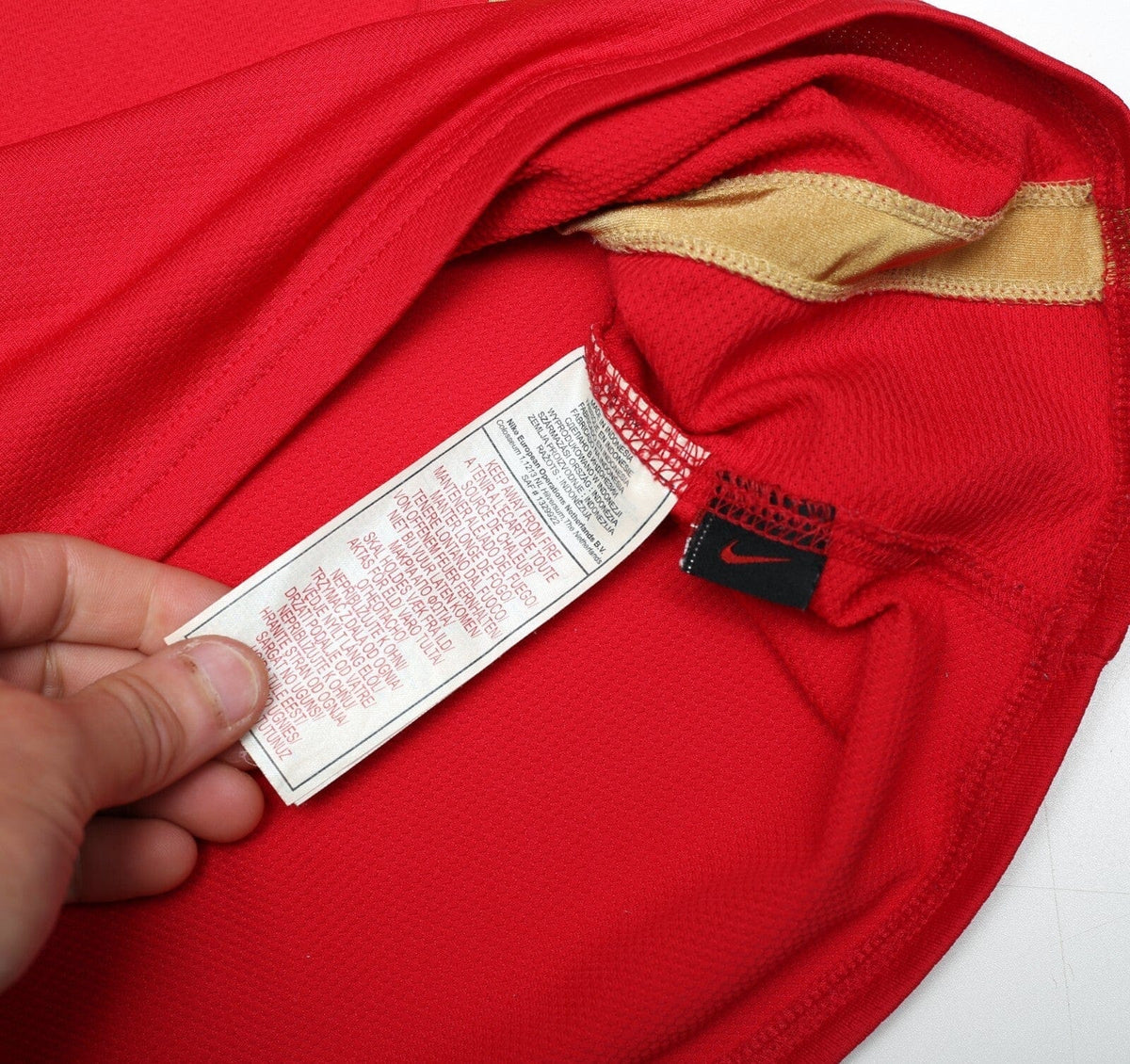 2006/07 HENRY #14 Arsenal Vintage Nike European Home Football Shirt (M)