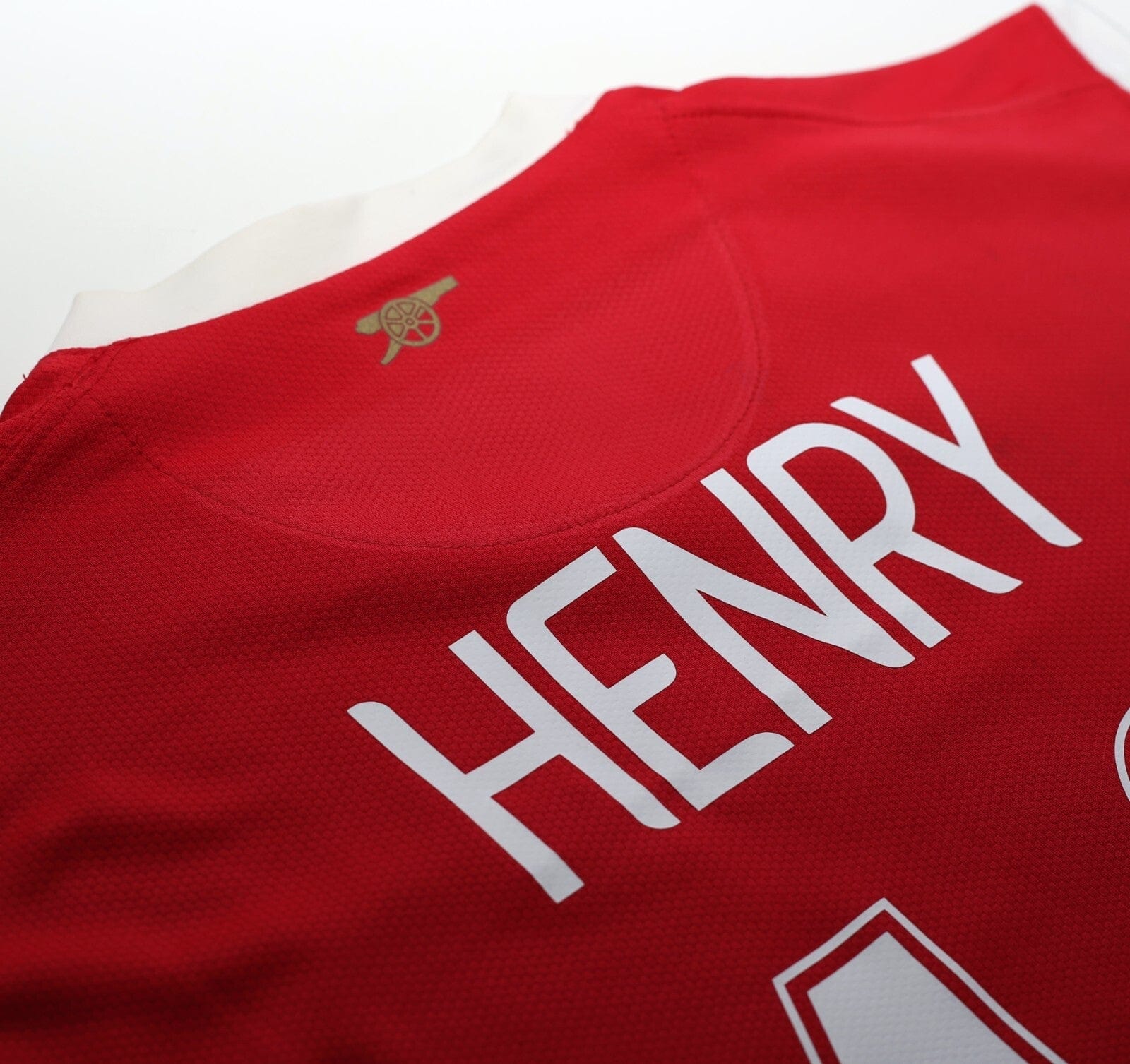2006/07 HENRY #14 Arsenal Vintage Nike European Home Football Shirt (M)