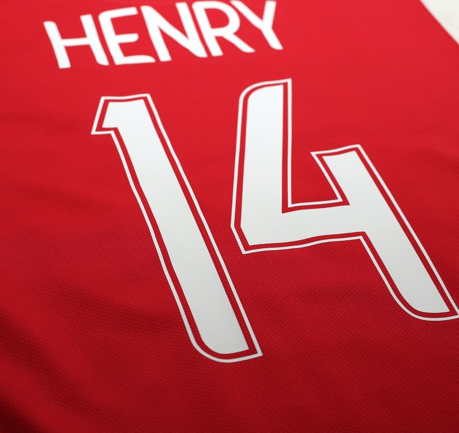 2006/07 HENRY #14 Arsenal Vintage Nike European Home Football Shirt (M)