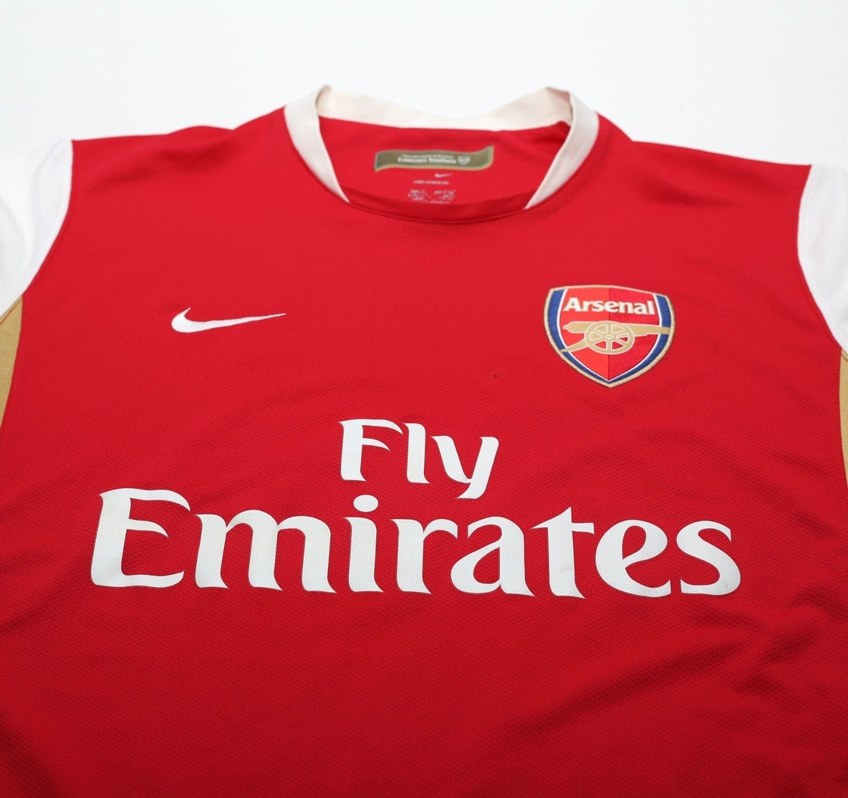 2006/07 HENRY #14 Arsenal Vintage Nike European Home Football Shirt (M)