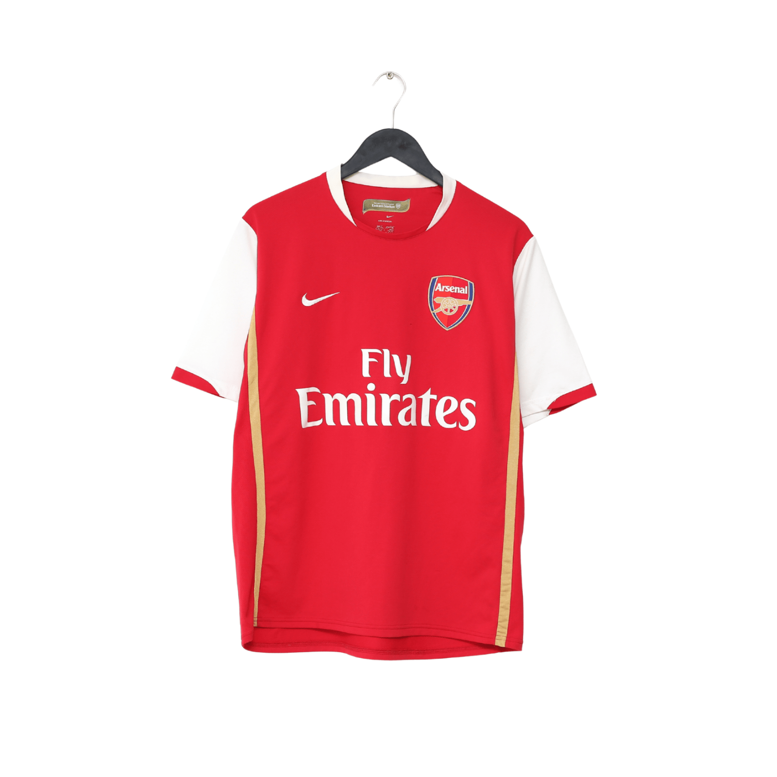 2006/07 HENRY #14 Arsenal Vintage Nike European Home Football Shirt (M)