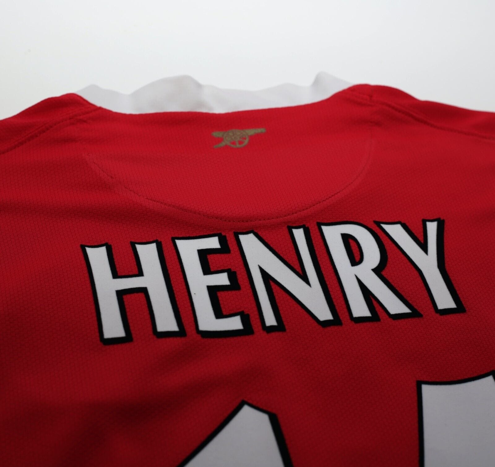 2006/07 HENRY #14 Arsenal Vintage Nike Home Football Shirt (M)