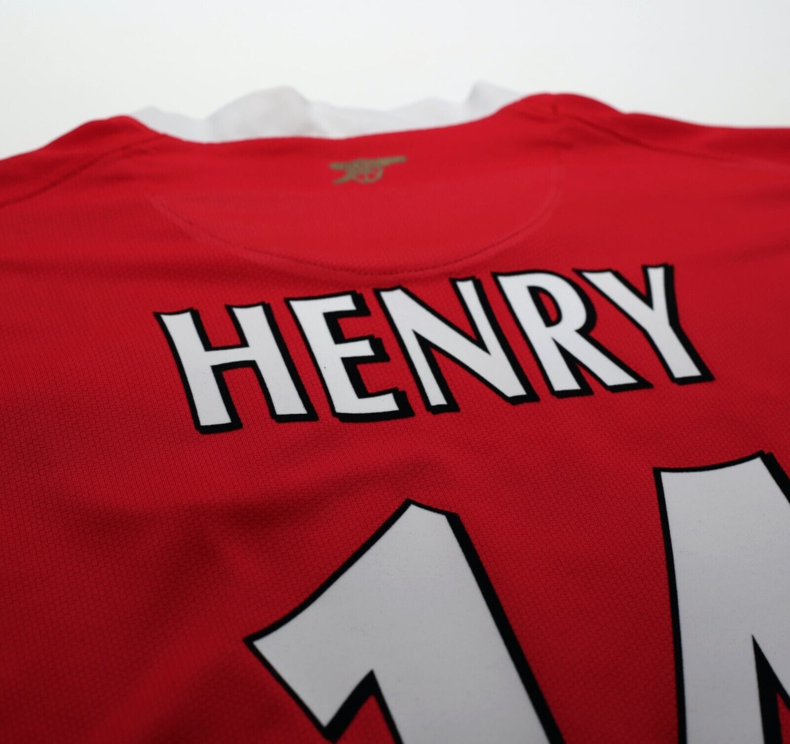 2006/07 HENRY #14 Arsenal Vintage Nike Home Football Shirt (M)