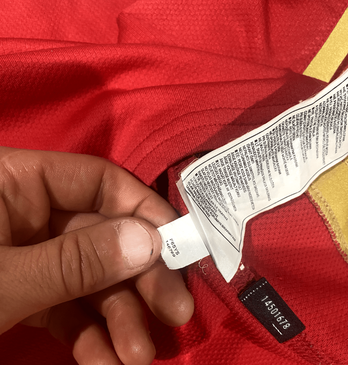 2006/07 HENRY #14 Arsenal Vintage Nike Home Football Shirt (M)