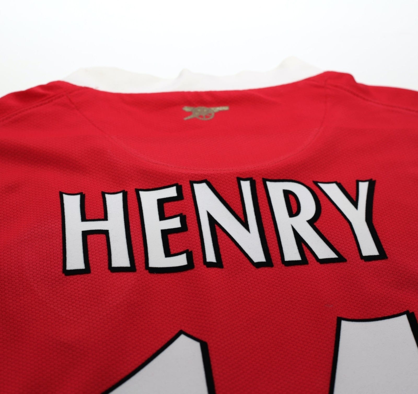 2006/07 HENRY #14 Arsenal Vintage Nike Home Football Shirt (M)