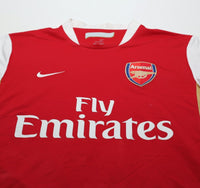 2006/07 HENRY #14 Arsenal Vintage Nike Home Football Shirt (M)