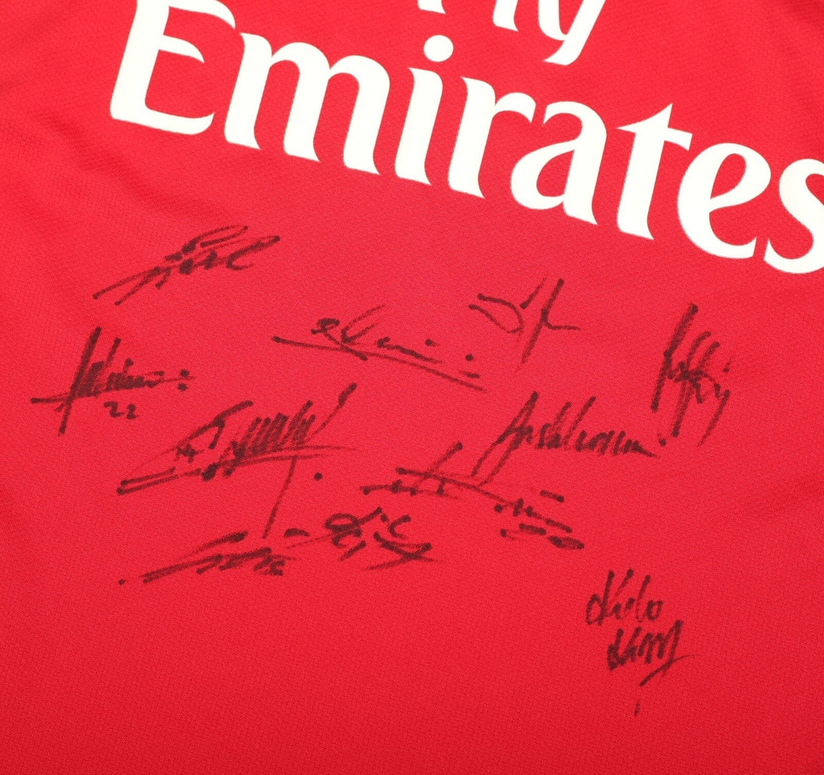 2006/07 HENRY #14 Arsenal Vintage Nike Home Football Shirt (M) SIGNED