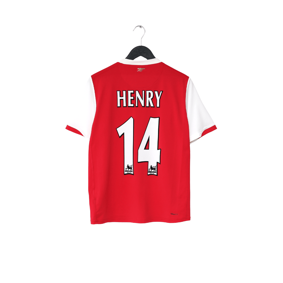 2006/07 HENRY #14 Arsenal Vintage Nike Home Football Shirt (S)