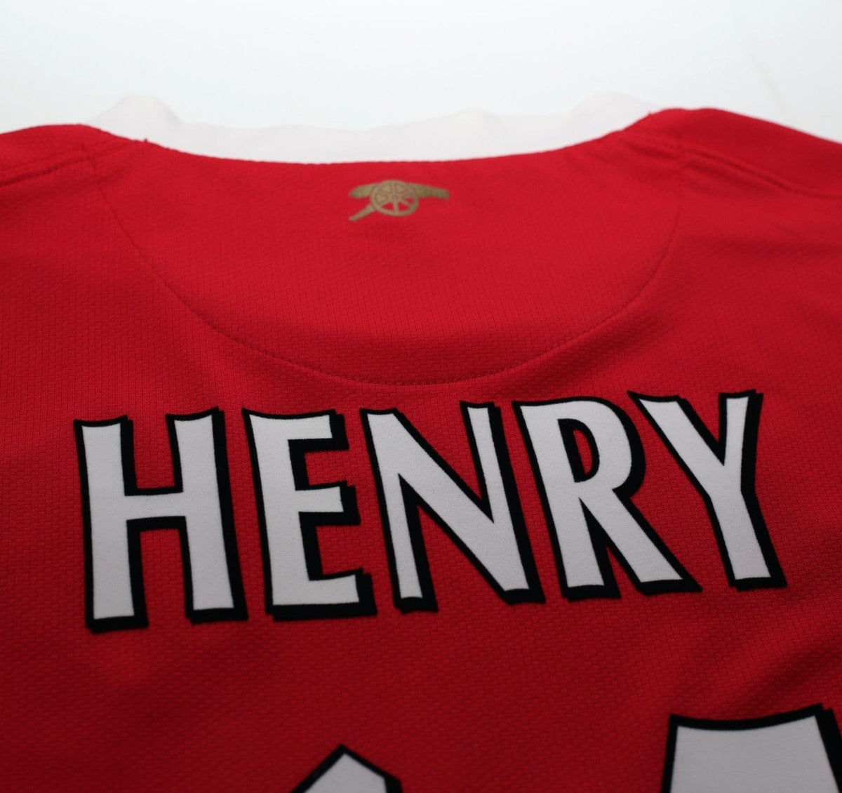 2006/07 HENRY #14 Arsenal Vintage Nike Home Football Shirt (S)