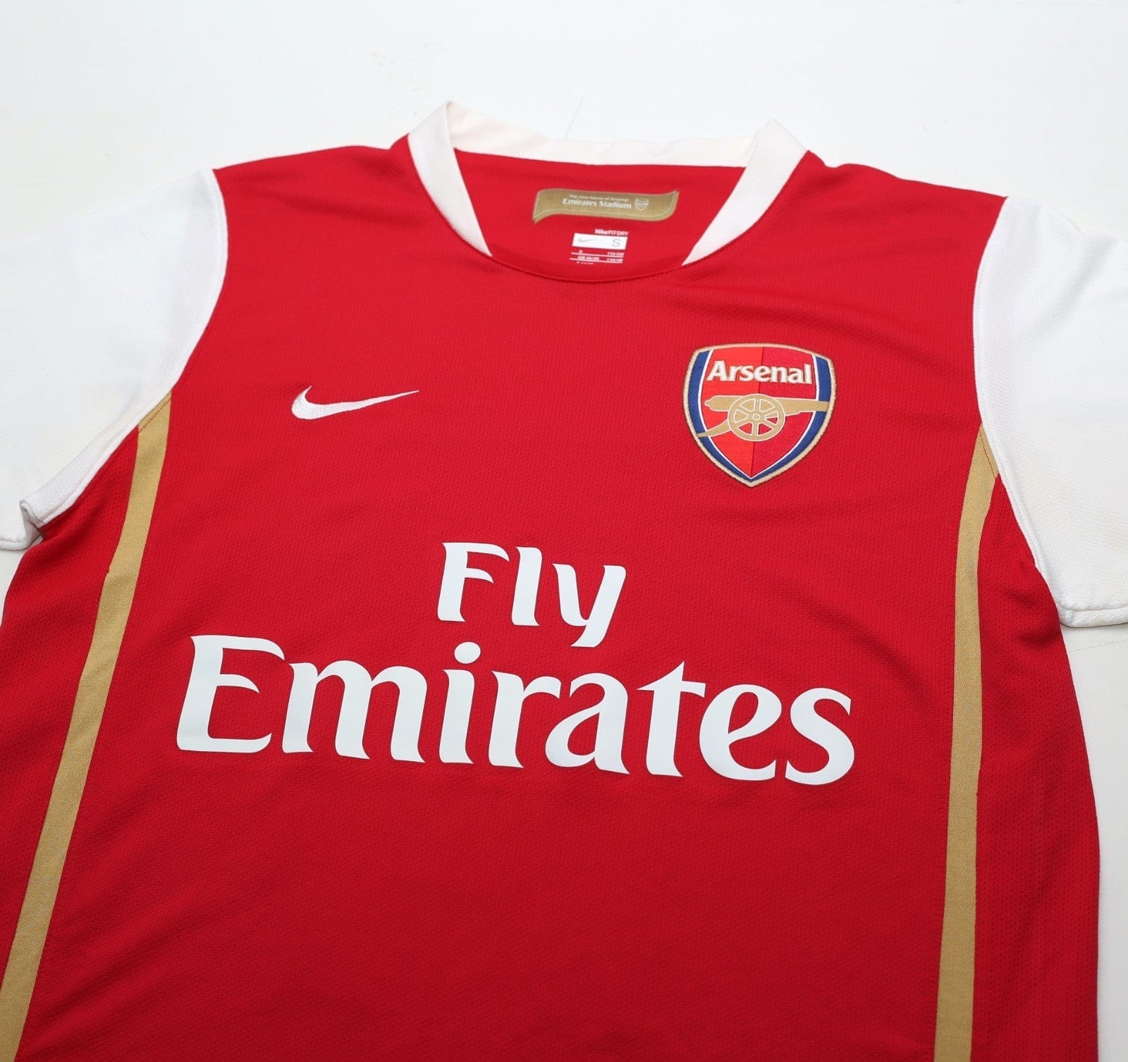2006/07 HENRY #14 Arsenal Vintage Nike Home Football Shirt (S)