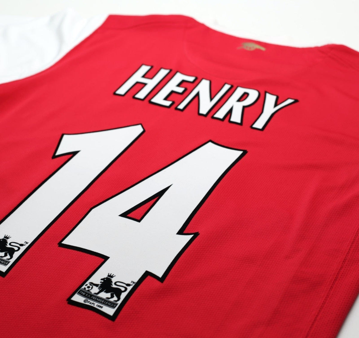 2006/07 HENRY #14 Arsenal Vintage Nike Home Football Shirt (S)
