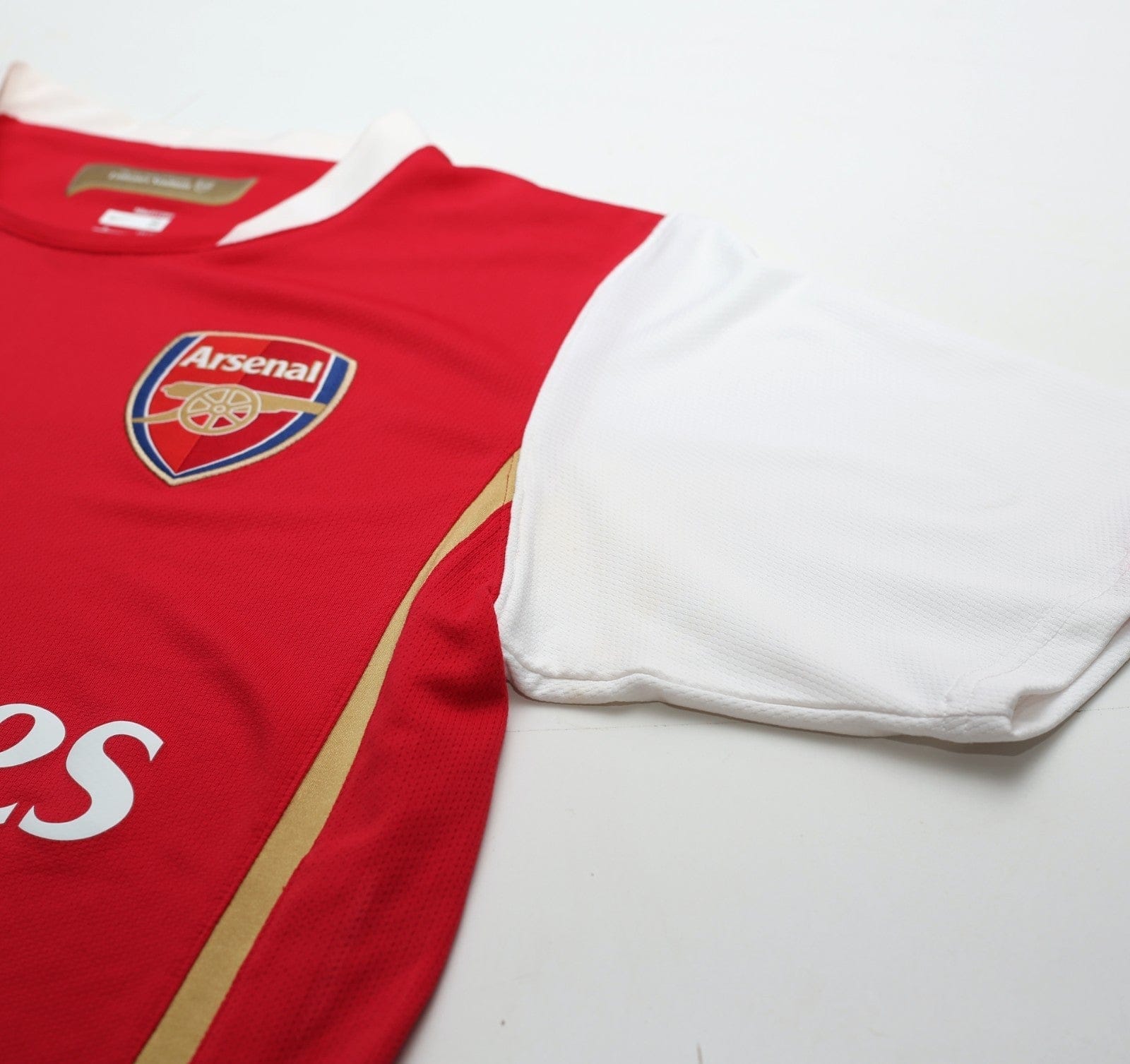 2006/07 HENRY #14 Arsenal Vintage Nike Home Football Shirt (S)