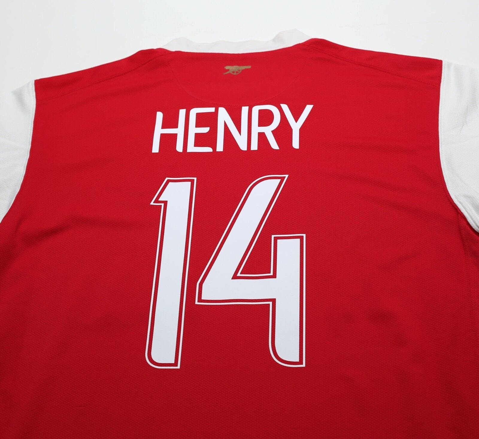 2006/07 HENRY #14 Vintage Nike European Home Football Shirt (L)