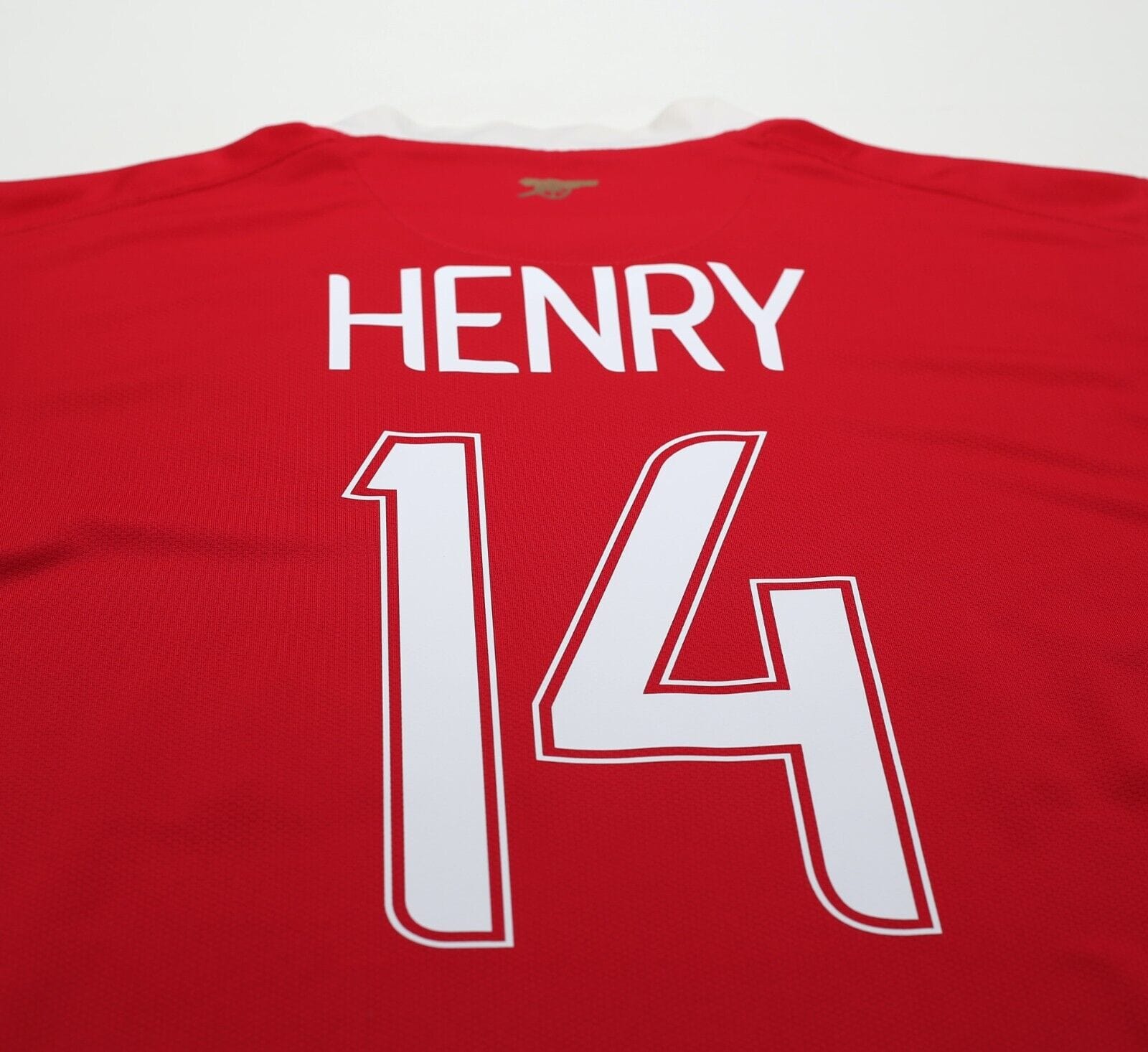 2006/07 HENRY #14 Vintage Nike European Home Football Shirt (L)