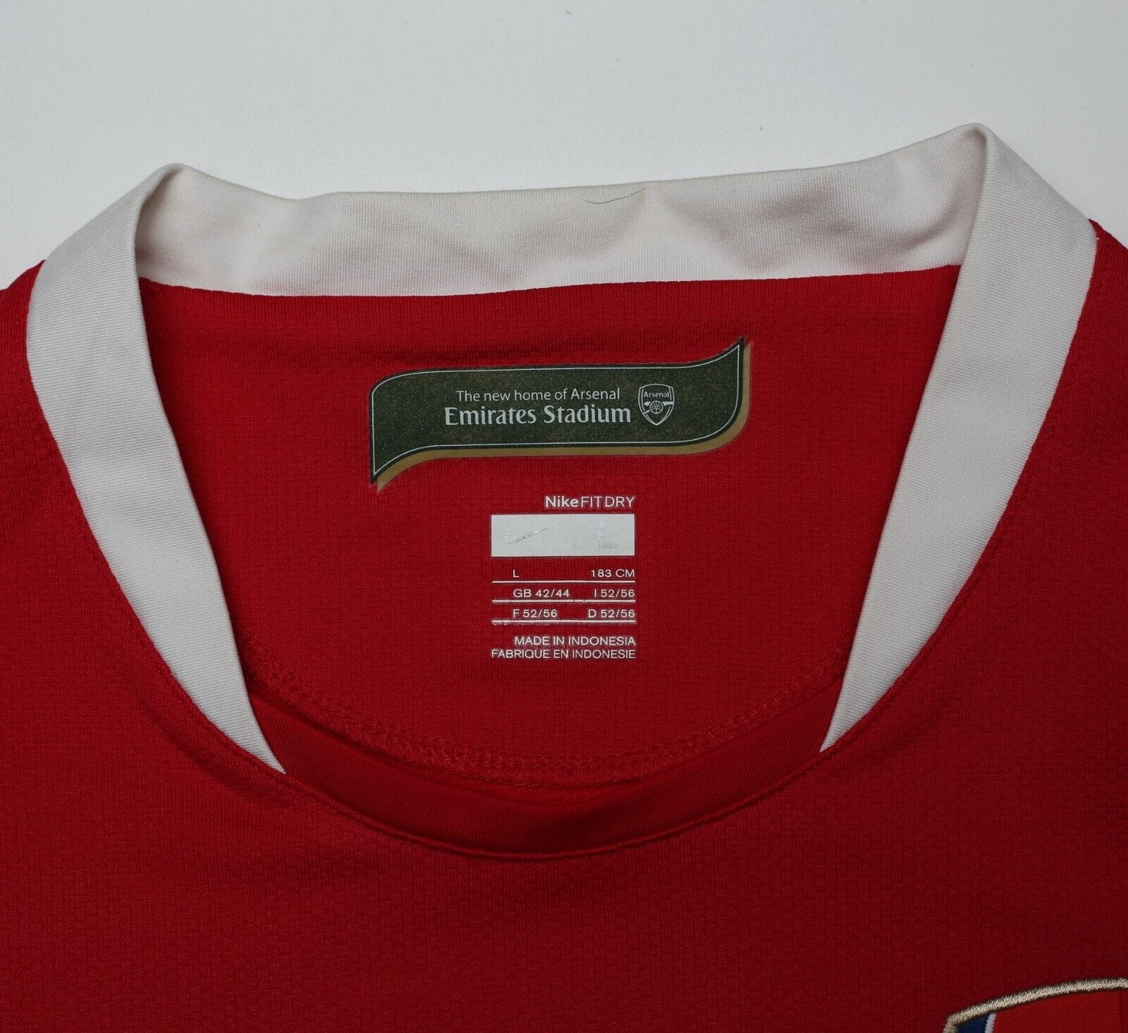 2006/07 HENRY #14 Vintage Nike European Home Football Shirt (L)