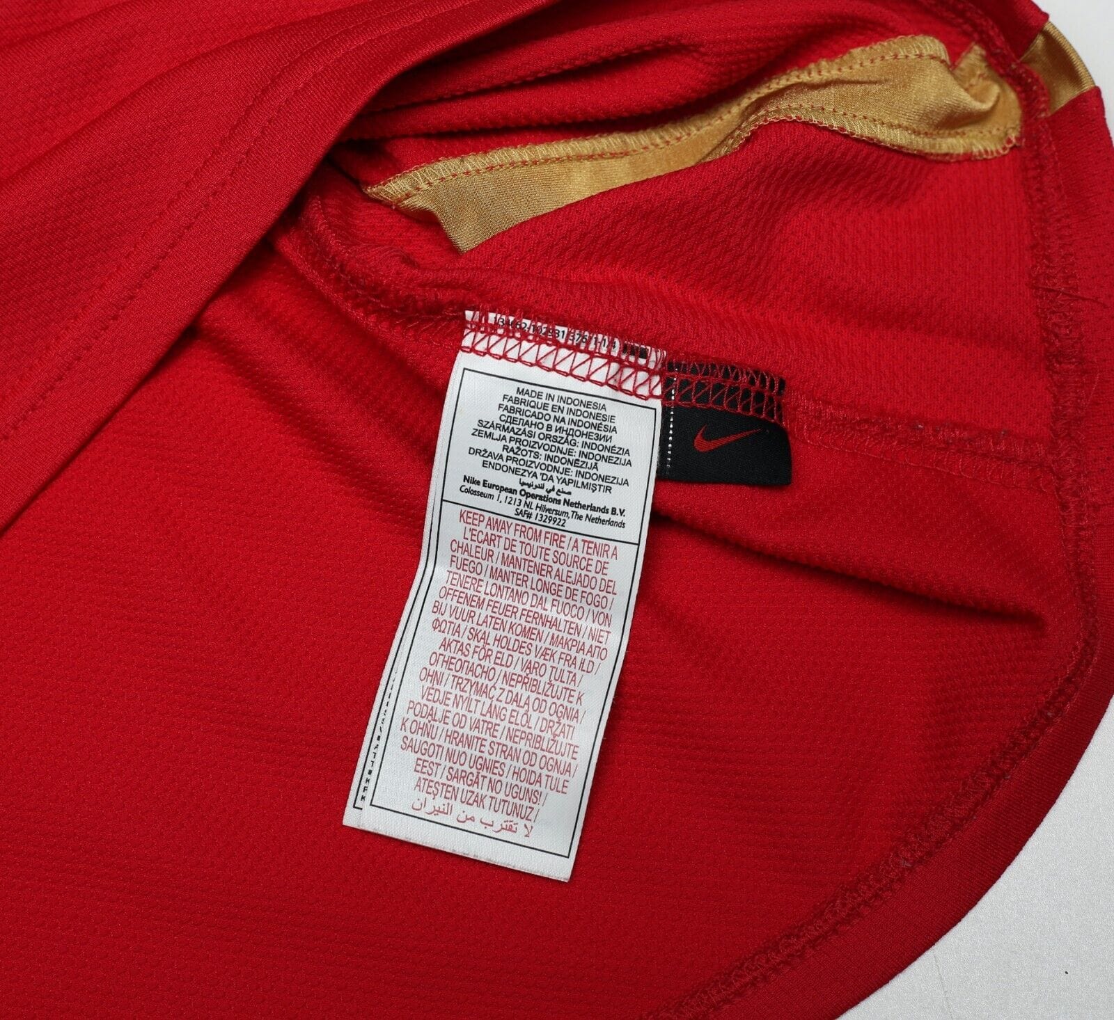 2006/07 HENRY #14 Vintage Nike European Home Football Shirt (L)