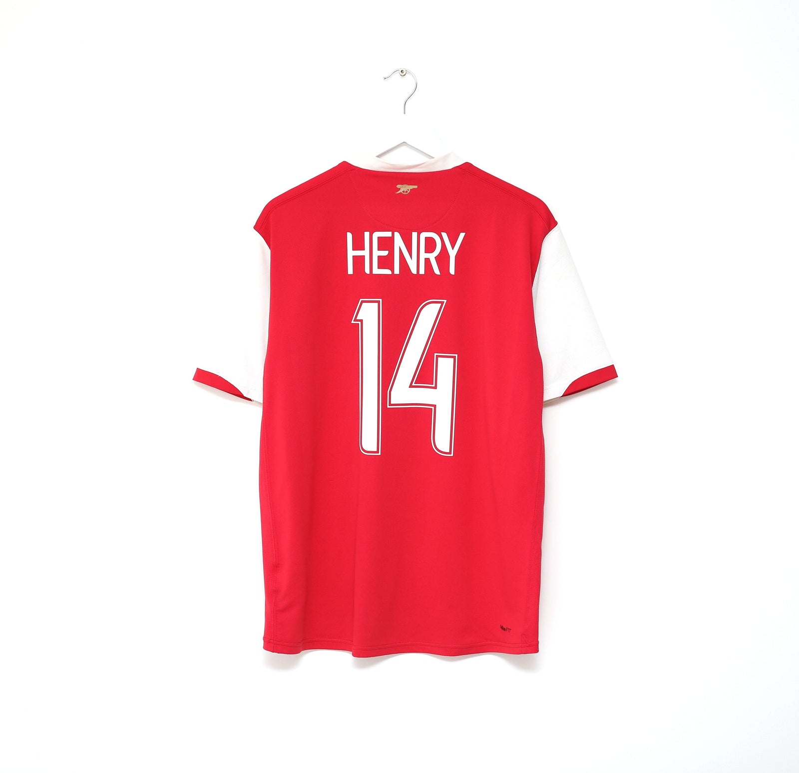 2006/07 HENRY #14 Vintage Nike European Home Football Shirt (L)