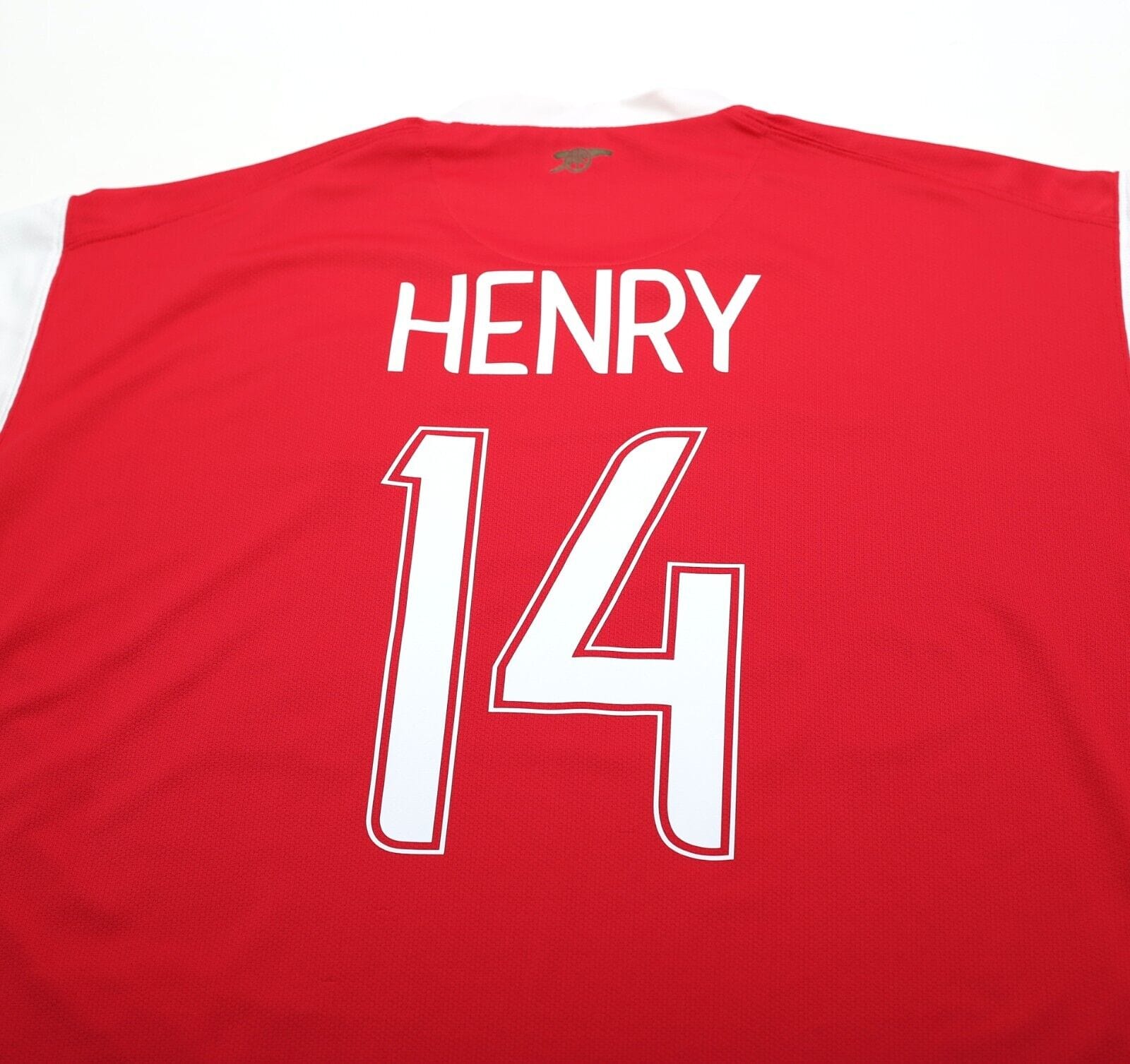 2006/07 HENRY #14 Vintage Nike European Home Football Shirt (XXL)