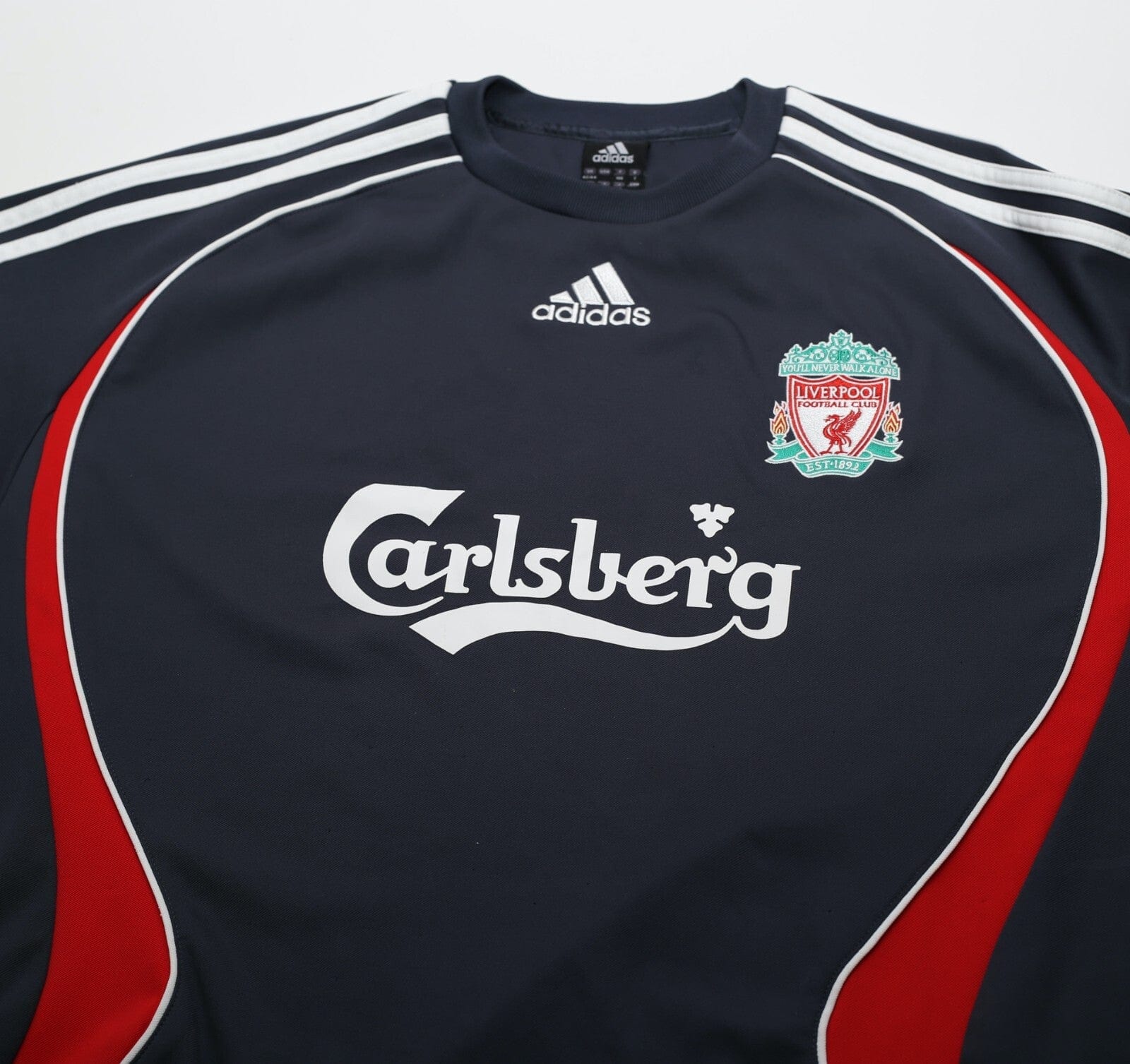 2006/07 LIVERPOOL Vintage adidas Climawarm Football Sweatshirt (L)