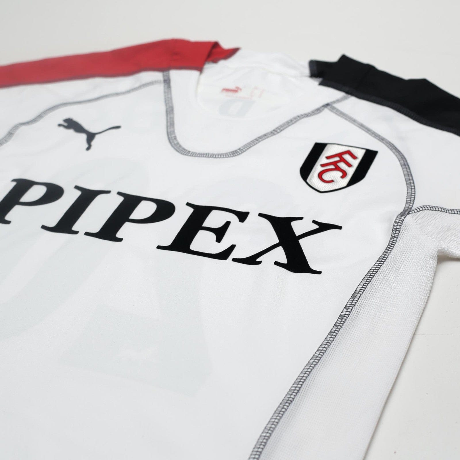 2006/07 McBride #20 Fulham Vintage PUMA Home Football Shirt (S)