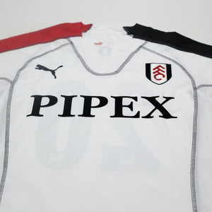 2006/07 McBride #20 Fulham Vintage PUMA Home Football Shirt (S)