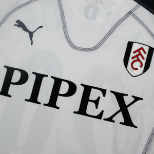 2006/07 McBride #20 Fulham Vintage PUMA Home Football Shirt (S)