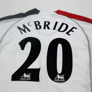 2006/07 McBride #20 Fulham Vintage PUMA Home Football Shirt (S)