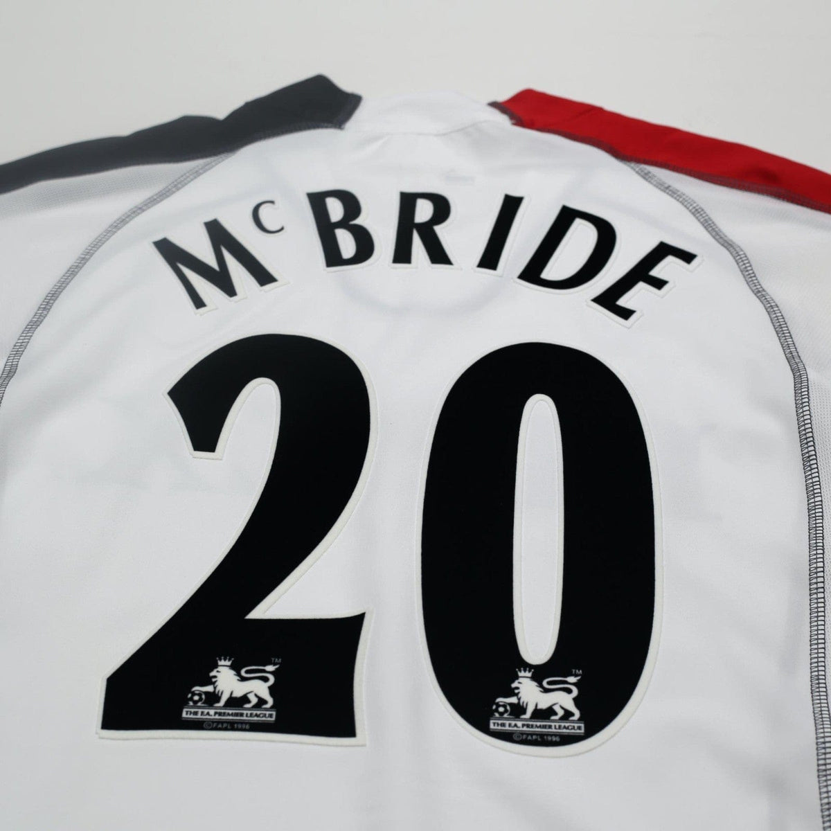 2006/07 McBride #20 Fulham Vintage PUMA Home Football Shirt (S)