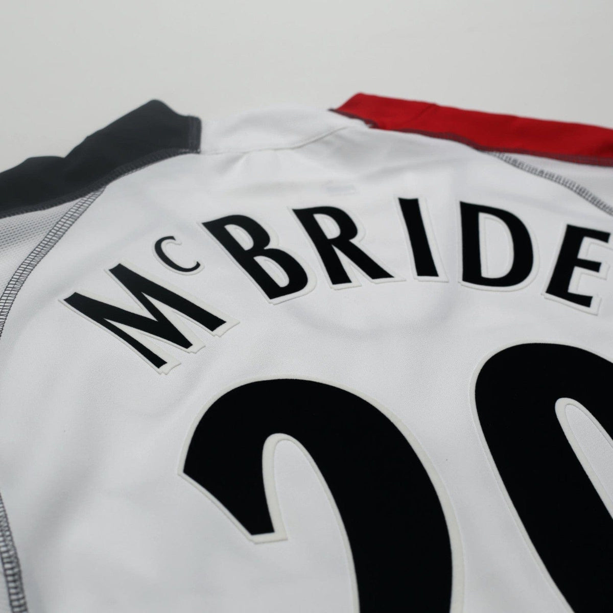 2006/07 McBride #20 Fulham Vintage PUMA Home Football Shirt (S)