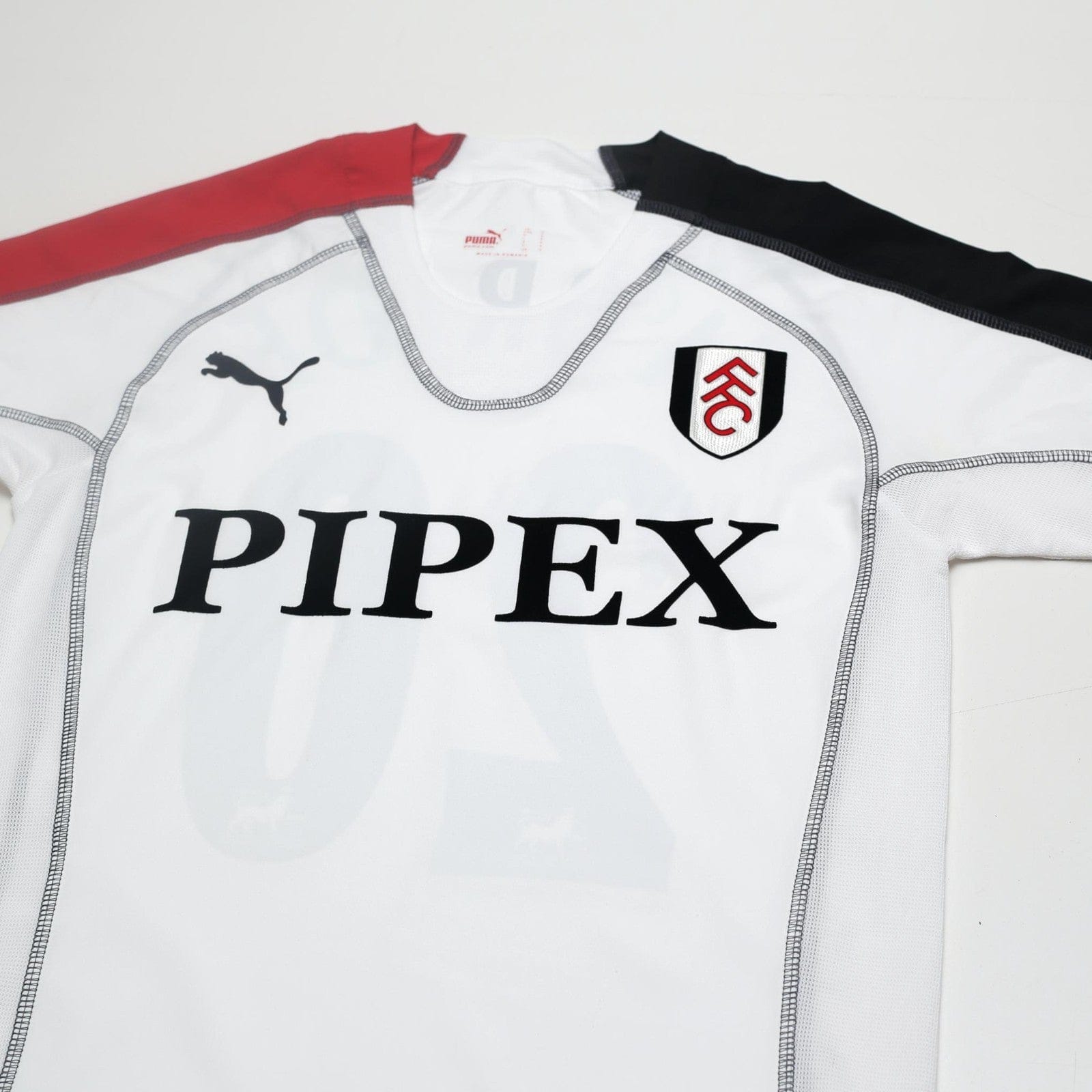 2006/07 McBride #20 Fulham Vintage PUMA Home Football Shirt (S)