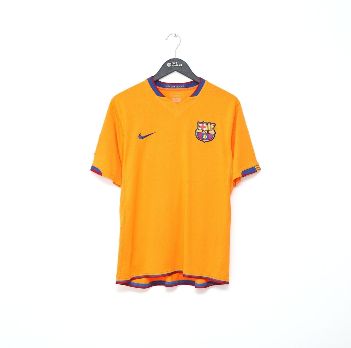 2006/07 MESSI #19 Barcelona Vintage Nike Away Football Shirt Jersey (M)