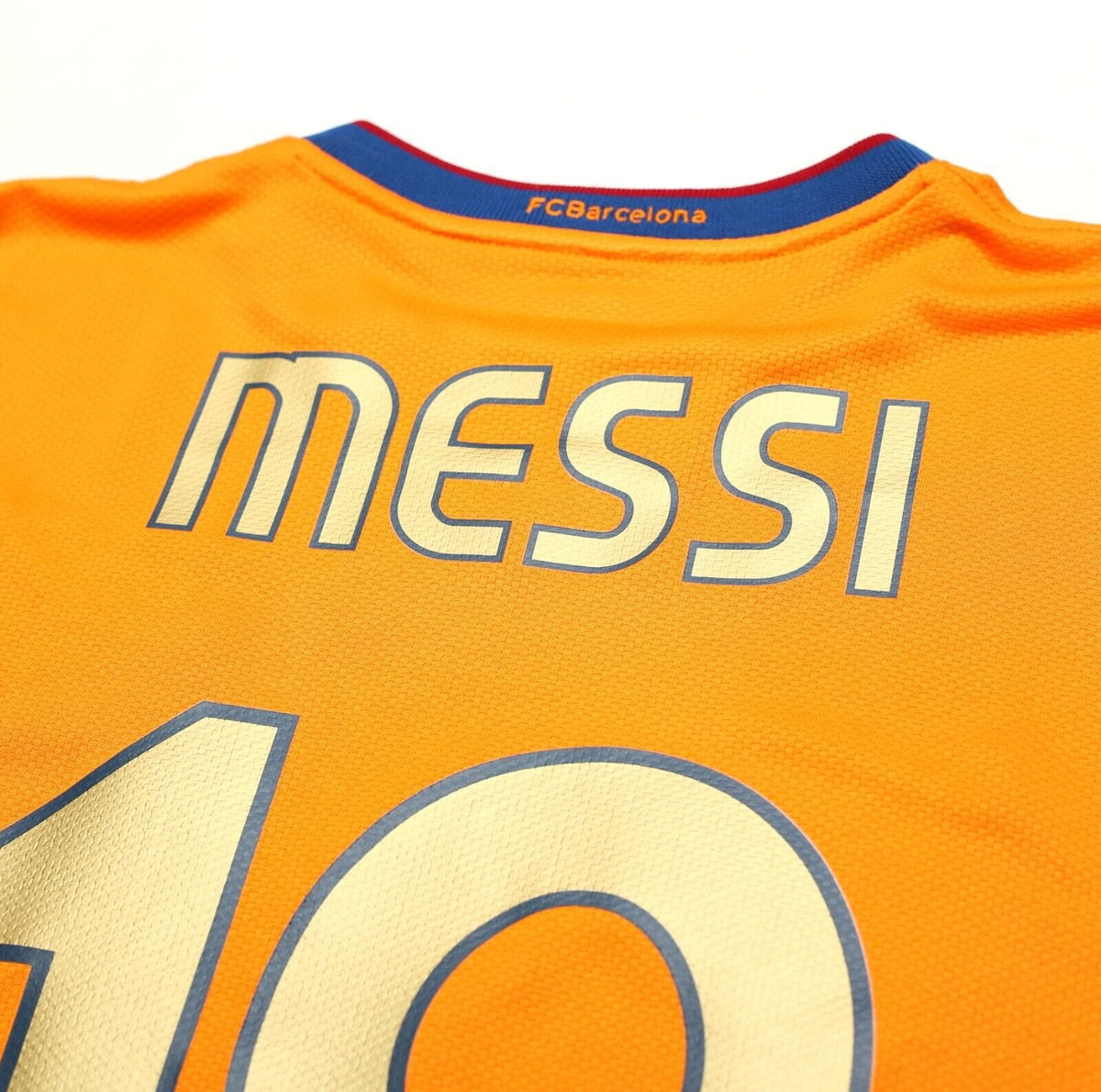 2006/07 MESSI #19 Barcelona Vintage Nike Away Football Shirt Jersey (M)