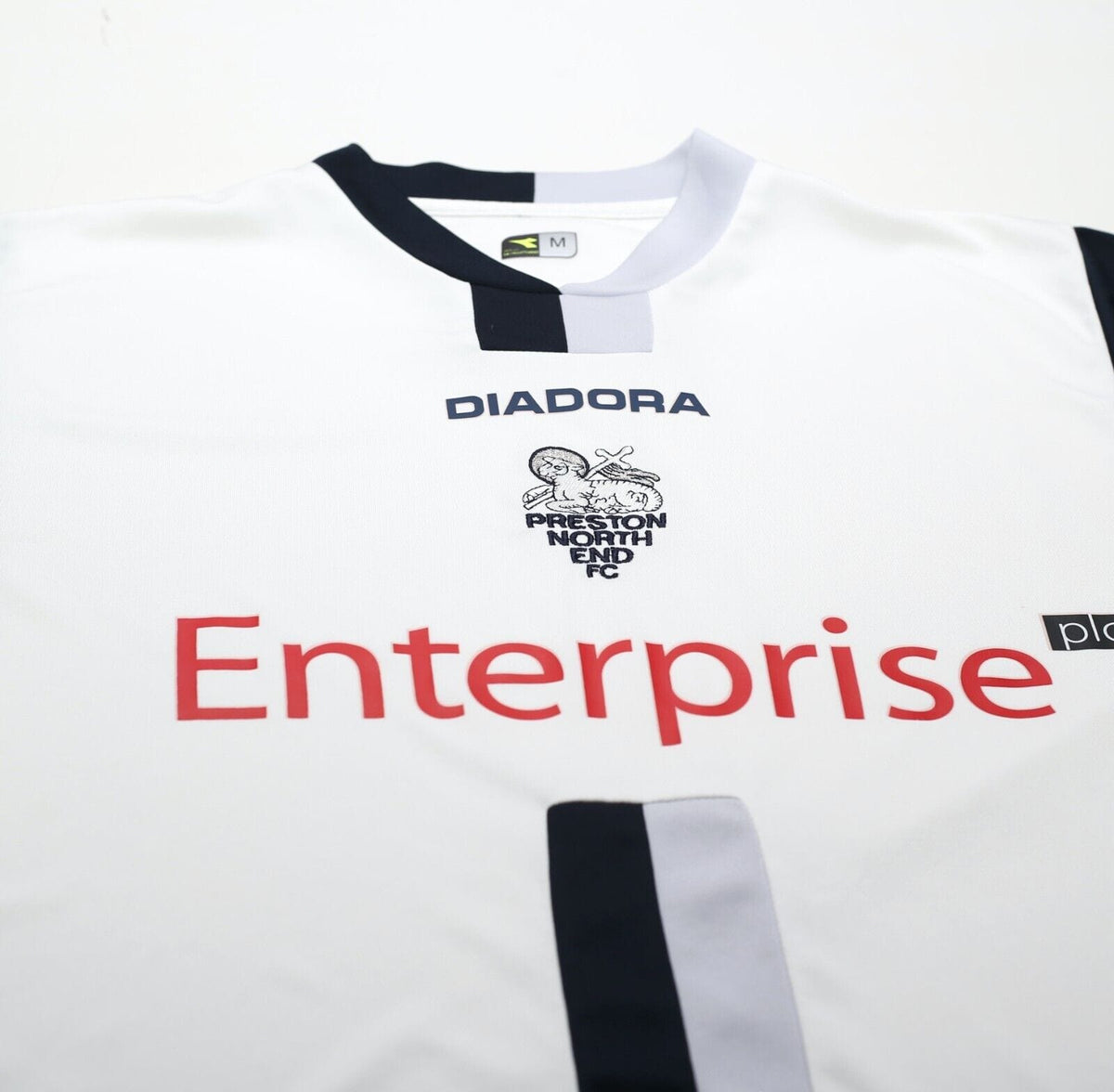2006/07 PRESTON NORTH END Vintage Diadora Home Football Shirt (M)