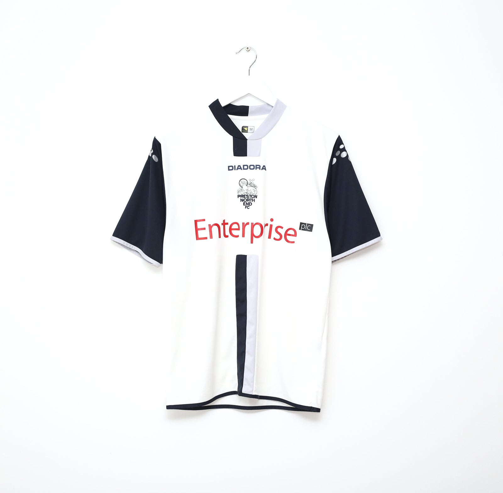 2006/07 PRESTON NORTH END Vintage Diadora Home Football Shirt (M)