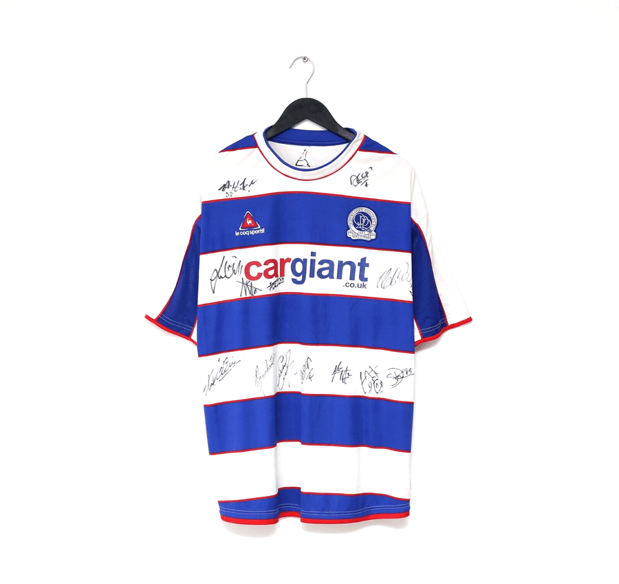 2006/07 QPR Vintage LCS Home Football Shirt (XXL) SIGNED