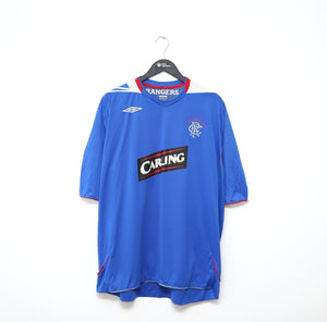 2006/07 RANGERS Vintage Umbro Home Football Shirt (3XL/4XL)
