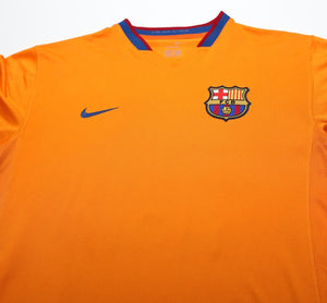 2006/07 RONALDINHO #10 Barcelona Vintage Nike Away Football Shirt Jersey (L)