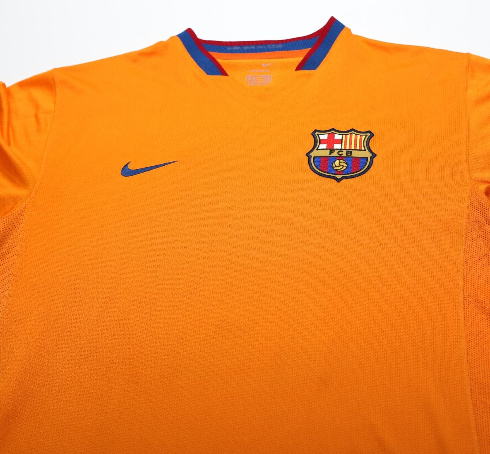 2006/07 RONALDINHO #10 Barcelona Vintage Nike Away Football Shirt Jersey (L)