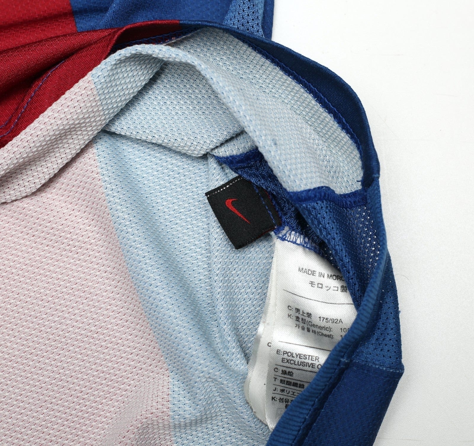 2006/07 RONALDINHO #10 Barcelona Vintage Nike Home Football Shirt (M)