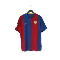 2006/07 RONALDINHO #10 Barcelona Vintage Nike Home Football Shirt (M)