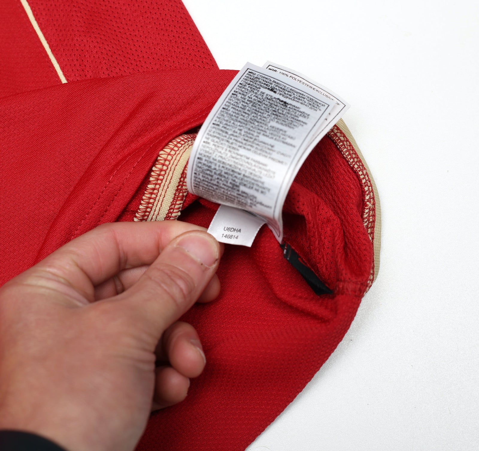 2006/07 RONALDO #7 Manchester United Vintage Nike Home Football Shirt (L)