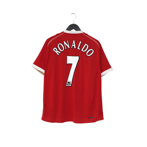 2006/07 Ronaldo #7 Manchester United Vintage Nike Home Football Shirt
