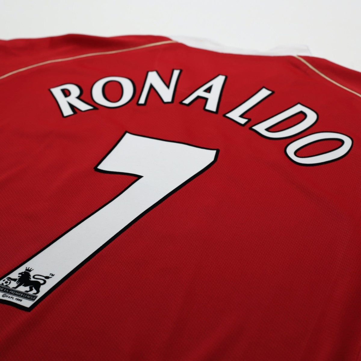 2006/07 Ronaldo #7 Manchester United Vintage Nike Home Football Shirt (L)