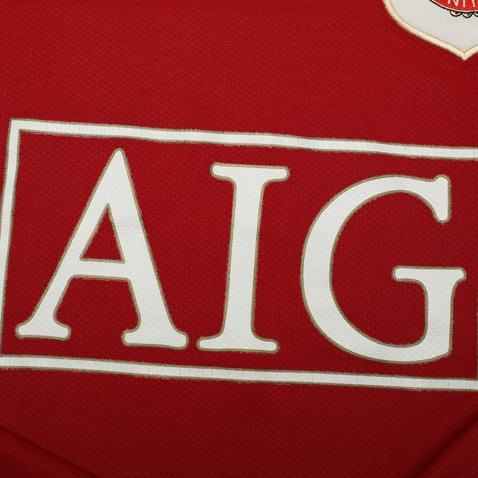 2006/07 Ronaldo #7 Manchester United Vintage Nike Home Football Shirt (L)