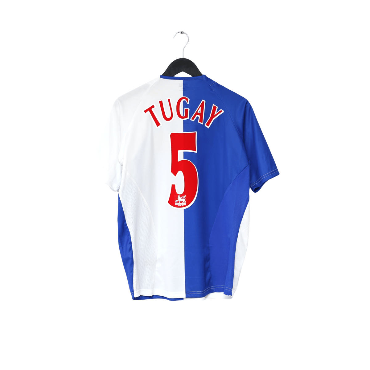 2006/07 TUGAY #5 Blackburn Rovers Vintage Lonsdale Home Football Shirt (S)