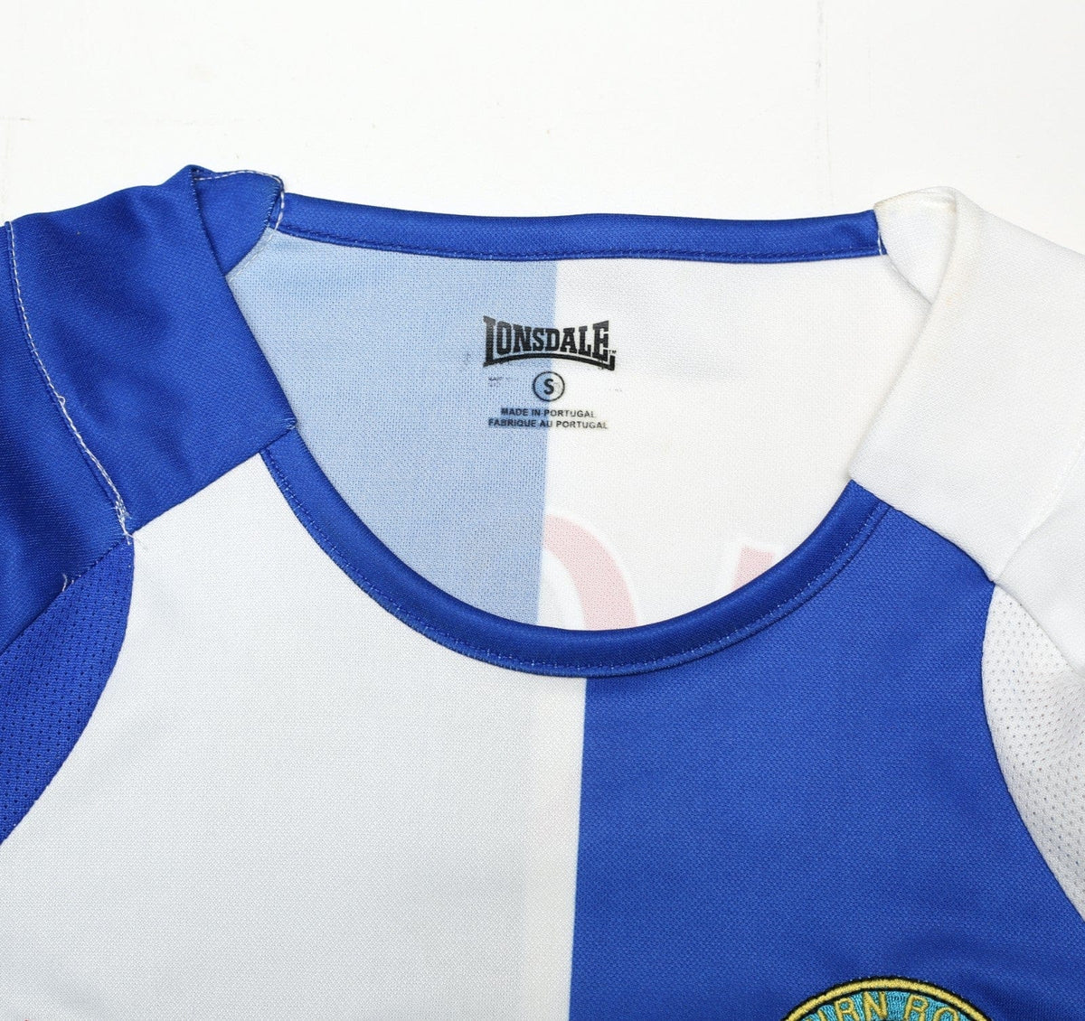 2006/07 TUGAY #5 Blackburn Rovers Vintage Lonsdale Home Football Shirt (S)