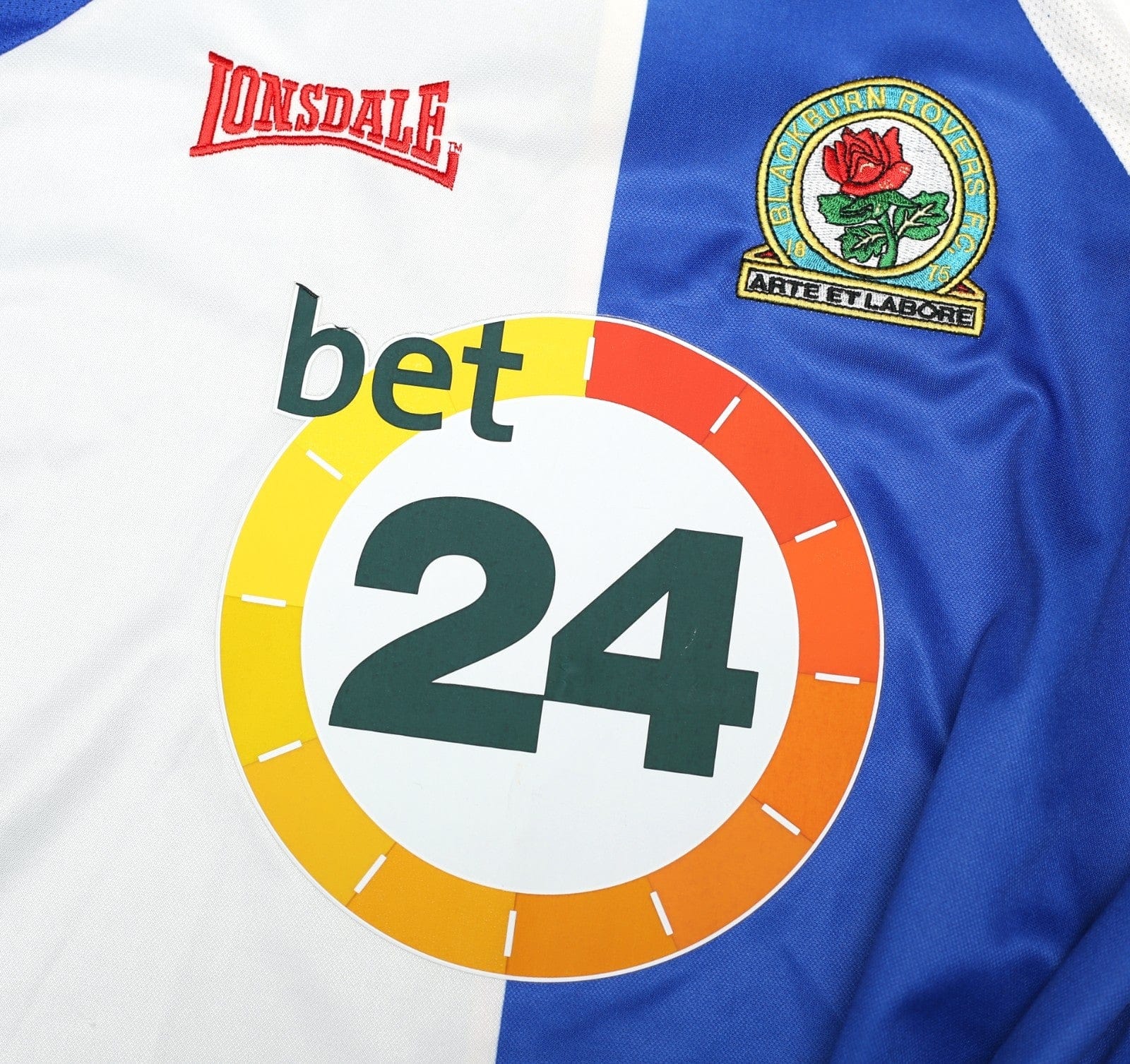 2006/07 TUGAY #5 Blackburn Rovers Vintage Lonsdale Home Football Shirt (S)