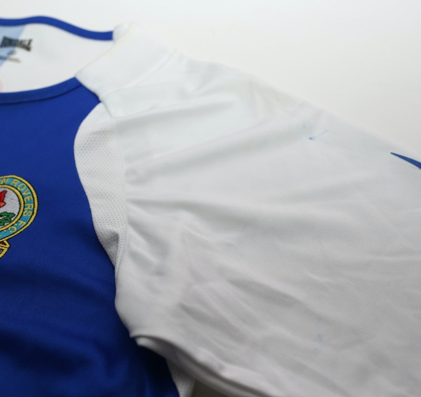 2006/07 TUGAY #5 Blackburn Rovers Vintage Lonsdale Home Football Shirt (S)